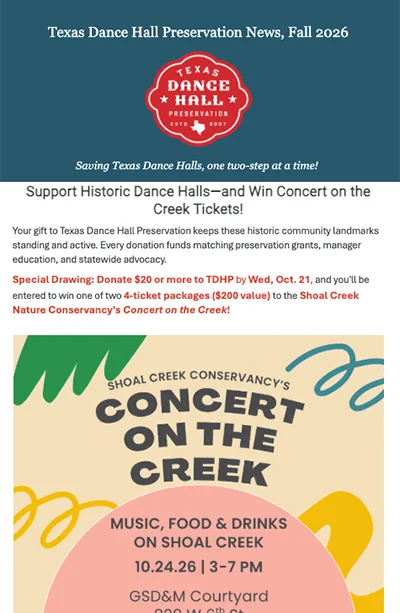 TDHP Newsletter