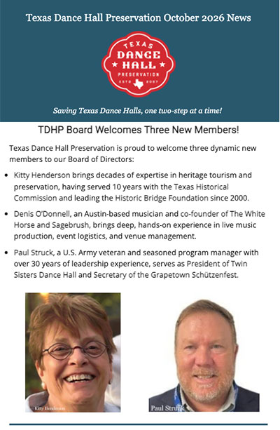 TDHP Newsletter